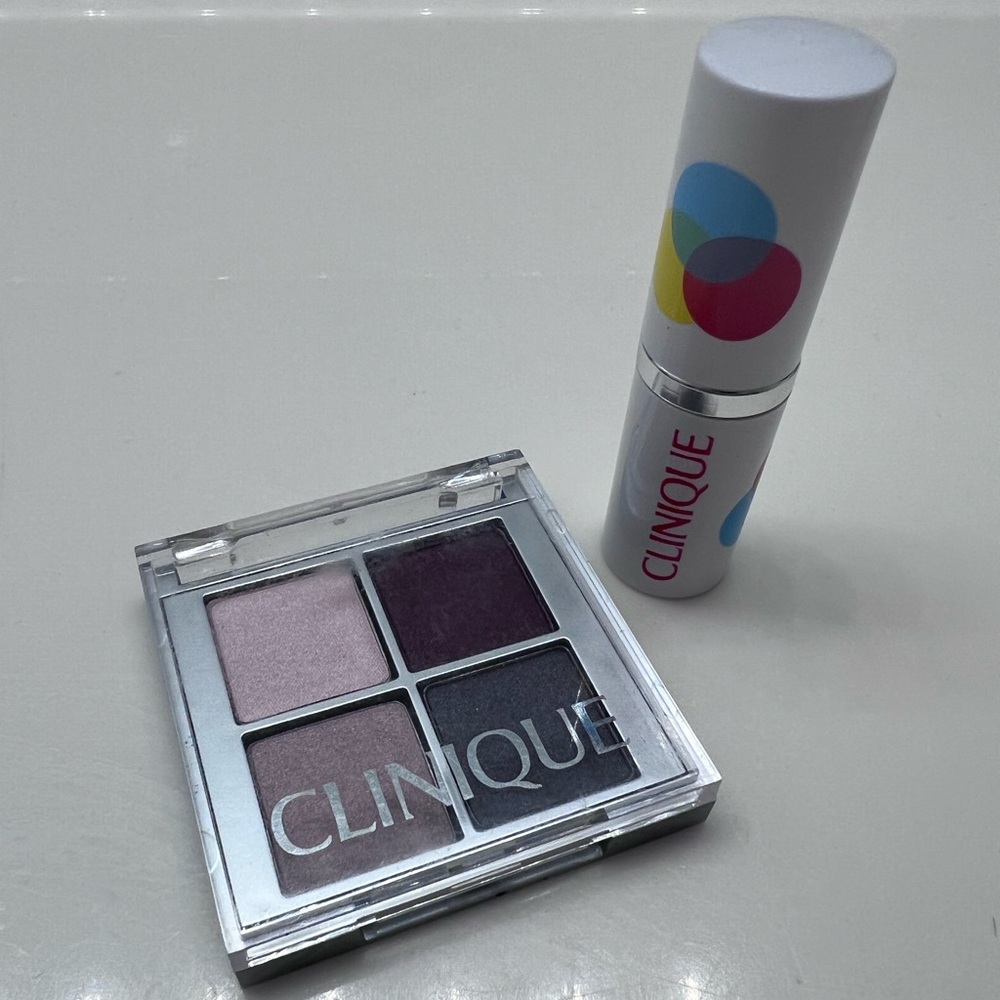 New Clinique lipstick and eyeshadow